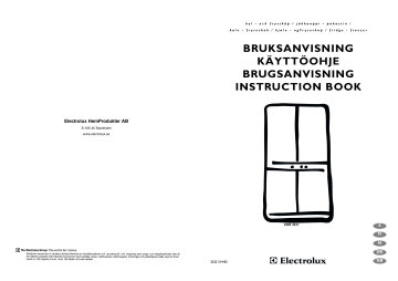Electrolux ERO4521 User manual Electrolux ERO4521 User manual