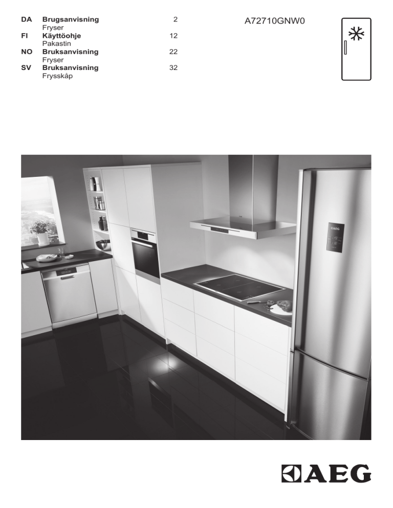 AEG A72710GNW0 User manual AEG A72710GNW0 User manual