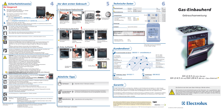 Aeg-Electrolux 10002M, GHL3-4.5, GHL30-4.5, GHL2-4.5 User manual Aeg-Electrolux 10002M, GHL3-4.5, GHL30-4.5, GHL2-4.5 User manual