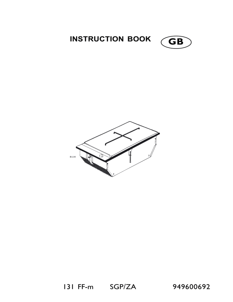 AEG 131FF-M User manual AEG 131FF-M User manual