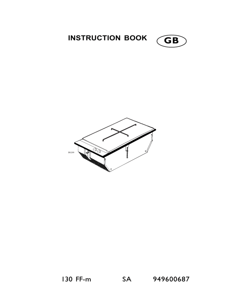 AEG 130FF-M User manual AEG 130FF-M User manual