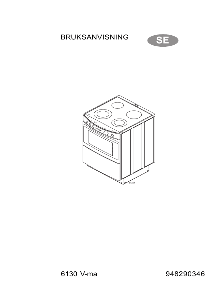 AEG 6130V-B, 6130V-MA User manual AEG 6130V-B, 6130V-MA User manual