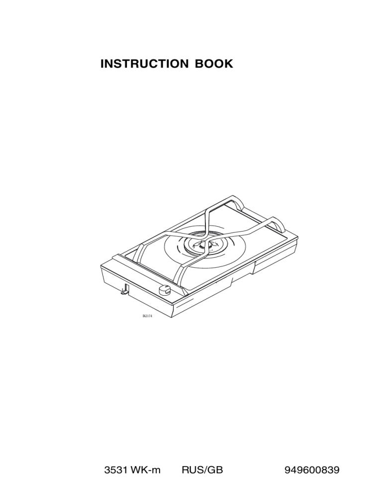 AEG 3531WKM User manual AEG 3531WKM User manual