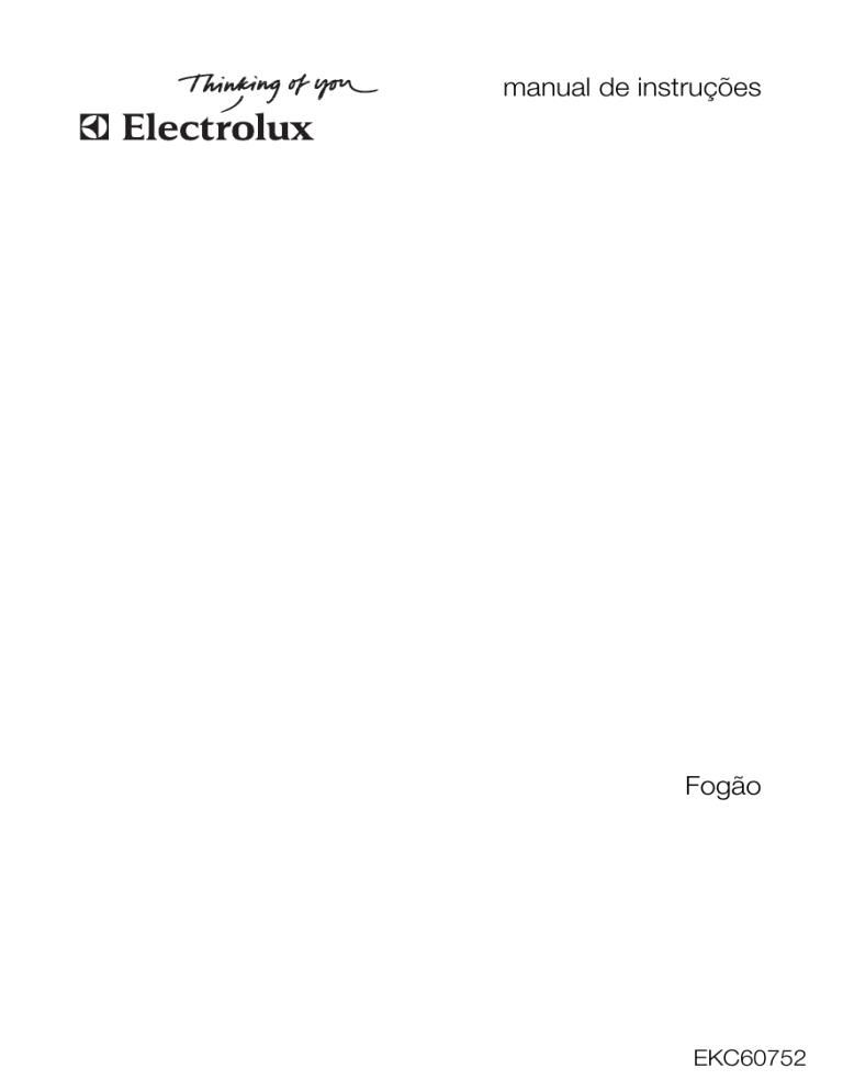 Electrolux EKC60752X User manual Electrolux EKC60752X User manual