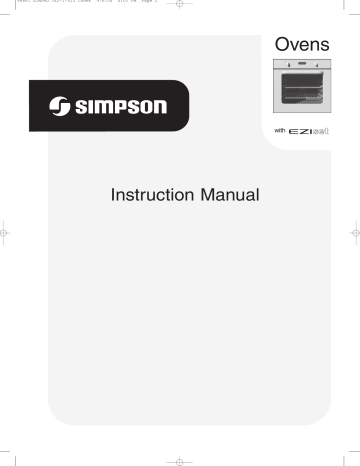 Simpson 807, 67G616W, 808, 912, 906, 63G808W, 616, 911, 904 User manual Simpson 807, 67G616W, 808, 912, 906, 63G808W, 616, 911, 904 User manual