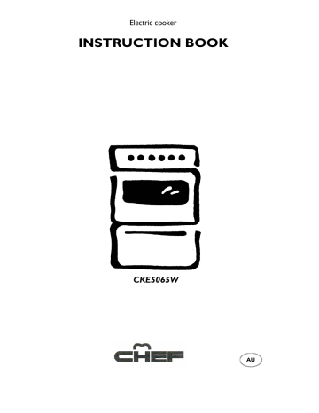 Electrolux CKE5065W User manual Electrolux CKE5065W User manual