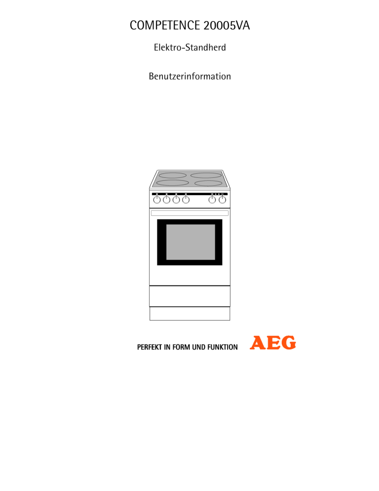 AEG 20005VA-WN User manual AEG 20005VA-WN User manual