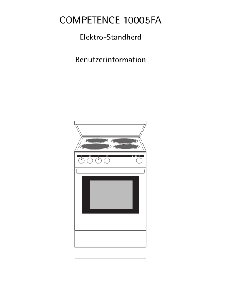 AEG 10005FA-W User manual AEG 10005FA-W User manual
