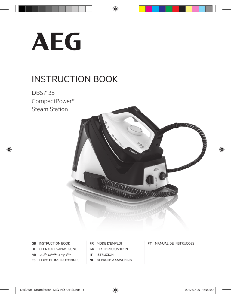 AEG DBS7135, DBS7135-U User manual AEG DBS7135, DBS7135-U User manual