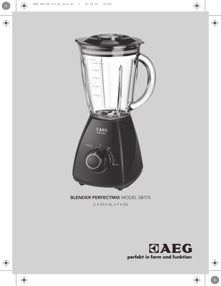 AEG SB175-I, SB185 User manual AEG SB175-I, SB185 User manual
