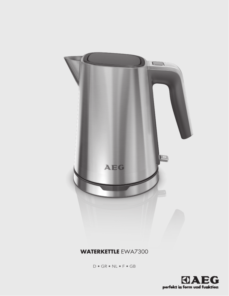Electrolux EEWA7300 User manual Electrolux EEWA7300 User manual