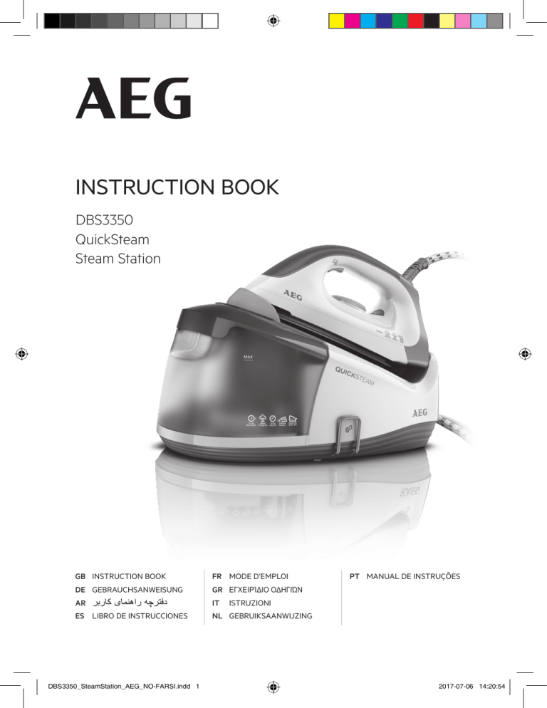 AEG DBS3350-1 User manual AEG DBS3350-1 User manual