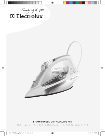Electrolux EDB8045 User manual Electrolux EDB8045 User manual