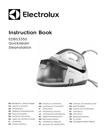 Electrolux EDBS3350CH User manual Electrolux EDBS3350CH User manual