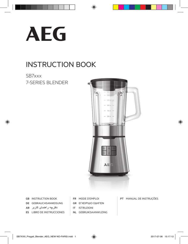 AEG SB14PS, SB7300S-U, SB7-8000, SB7500, SB7300S User manual AEG SB14PS, SB7300S-U, SB7-8000, SB7500, SB7300S User manual