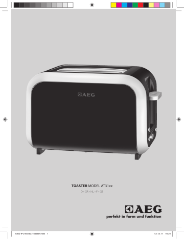 Aeg-Electrolux AT3130, AT3100, AT3130RE, AT3130YE, AT3140, AT3110 User manual Aeg-Electrolux AT3130, AT3100, AT3130RE, AT3130YE, AT3140, AT3110 User manual