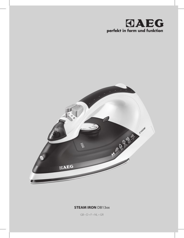 AEG DB1384, DB1384-CH, DB1350, DB1370, DB1380 User manual AEG DB1384, DB1384-CH, DB1350, DB1370, DB1380 User manual
