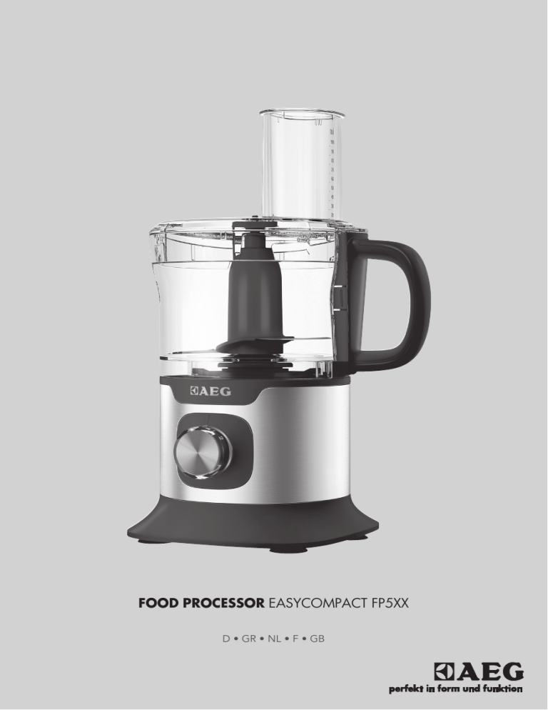 AEG FP5300, FP5200, FP5100 User manual AEG FP5300, FP5200, FP5100 User manual