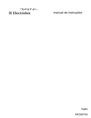 Electrolux EKC60752X 230V User manual Electrolux EKC60752X 230V User manual