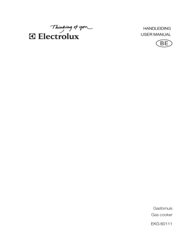 Electrolux EKG60111 User manual Electrolux EKG60111 User manual