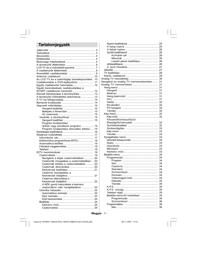 Electrolux ETV45000X User manual Electrolux ETV45000X User manual