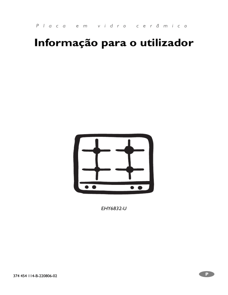 Electrolux EHY6832U User manual Electrolux EHY6832U User manual