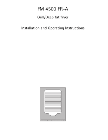 Aeg-Electrolux FM4500FR-A User manual Aeg-Electrolux FM4500FR-A User manual