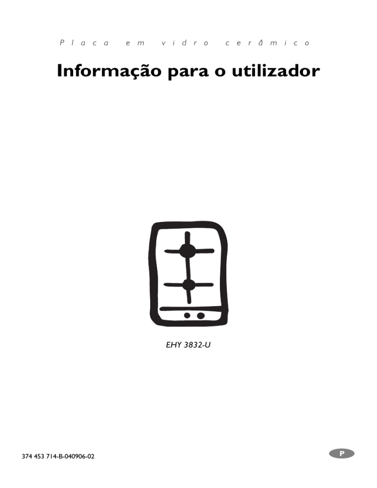 Electrolux EHY3832U User manual Electrolux EHY3832U User manual