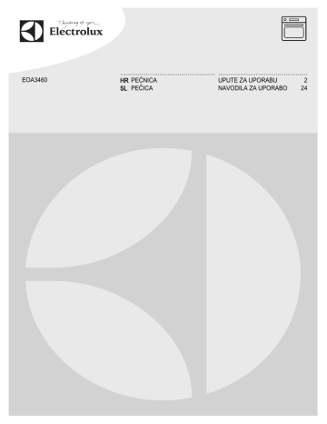 Electrolux EOA3460AOW User manual Electrolux EOA3460AOW User manual