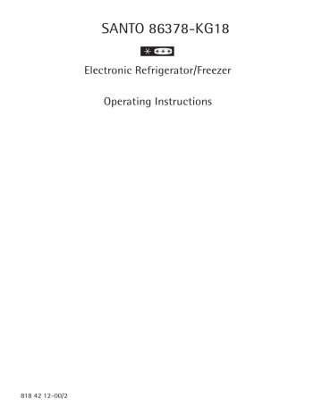 Aeg-Electrolux S86378-KG18 User Manual | Manualzz Aeg-Electrolux S86378-KG18 User Manual | Manualzz
