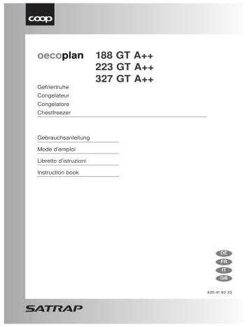 Satrap OP327GTA++, OP223GTA++, OP188GTA++ User manual Satrap OP327GTA++, OP223GTA++, OP188GTA++ User manual