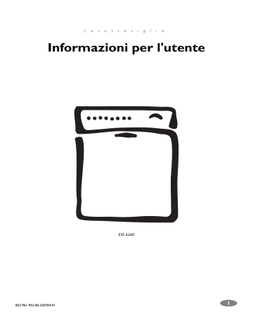 Electrolux ESF6260W User manual Electrolux ESF6260W User manual