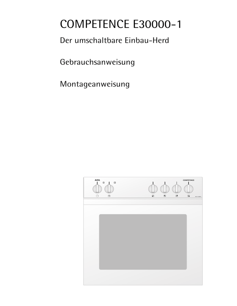 AEG CE30000-1-MCAMPAIGN User manual AEG CE30000-1-MCAMPAIGN User manual