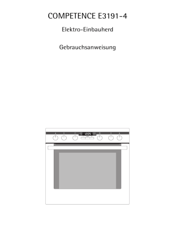 AEG E3191-4-D, E3191-4-A, E3191-4-M, E3191-4-W User manual AEG E3191-4-D, E3191-4-A, E3191-4-M, E3191-4-W User manual