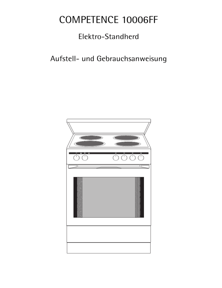 AEG 10006FF-W User manual AEG 10006FF-W User manual