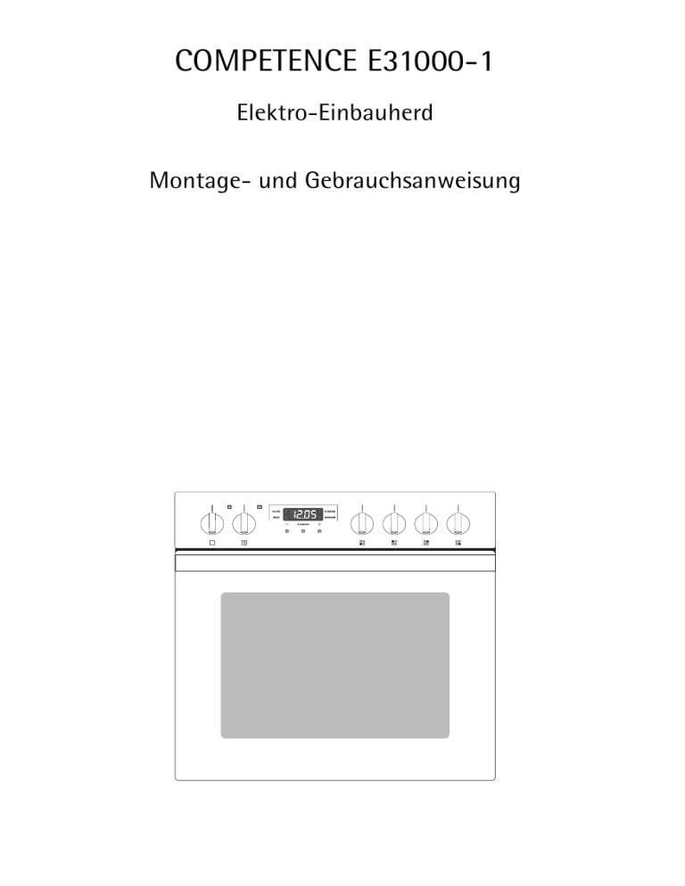AEG CE31000-1-MCAMPAIGN User manual AEG CE31000-1-MCAMPAIGN User manual