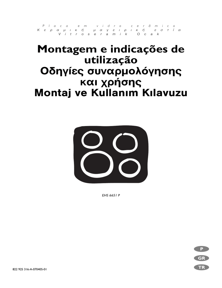 Electrolux EHS6651P User manual Electrolux EHS6651P User manual