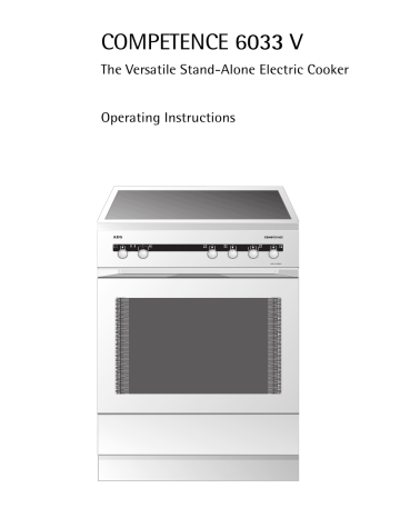 AEG 6033V-W User manual AEG 6033V-W User manual