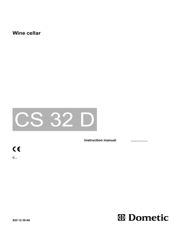 Dometic CS32D User manual Dometic CS32D User manual