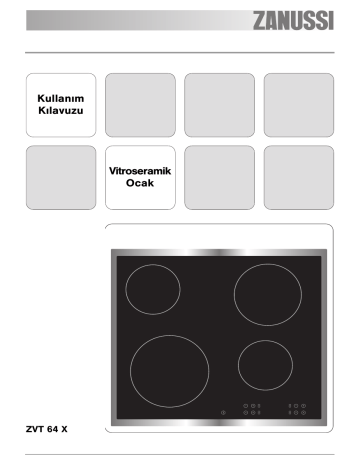 Zanussi ZVT64X User manual Zanussi ZVT64X User manual