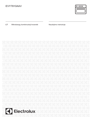 Electrolux EVY7810AAV User manual Electrolux EVY7810AAV User manual