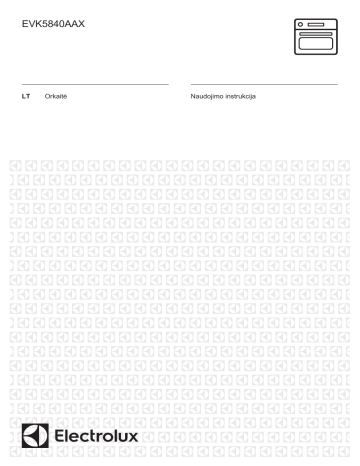 Electrolux EVK5840AAX User manual Electrolux EVK5840AAX User manual