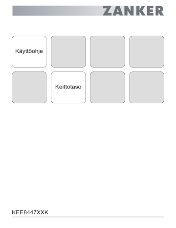 ZANKER KEE8447XXK User manual ZANKER KEE8447XXK User manual