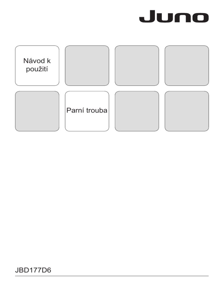 Juno JBD177D6 User manual Juno JBD177D6 User manual