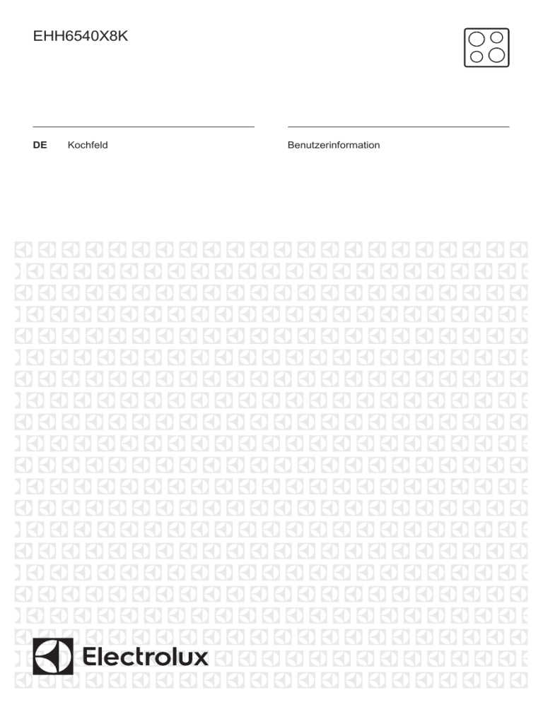 Electrolux EHH6540X8K User manual Electrolux EHH6540X8K User manual