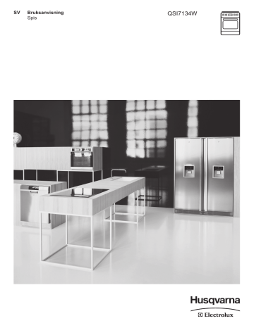 HUSQVARNA-ELECTROLUX QSI7134W User manual HUSQVARNA-ELECTROLUX QSI7134W User manual