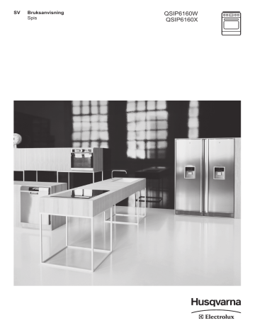 HUSQVARNA-ELECTROLUX QSIP6160X, QSIP6160W User manual HUSQVARNA-ELECTROLUX QSIP6160X, QSIP6160W User manual