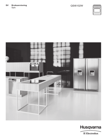 HUSQVARNA-ELECTROLUX QSI6102W User manual HUSQVARNA-ELECTROLUX QSI6102W User manual