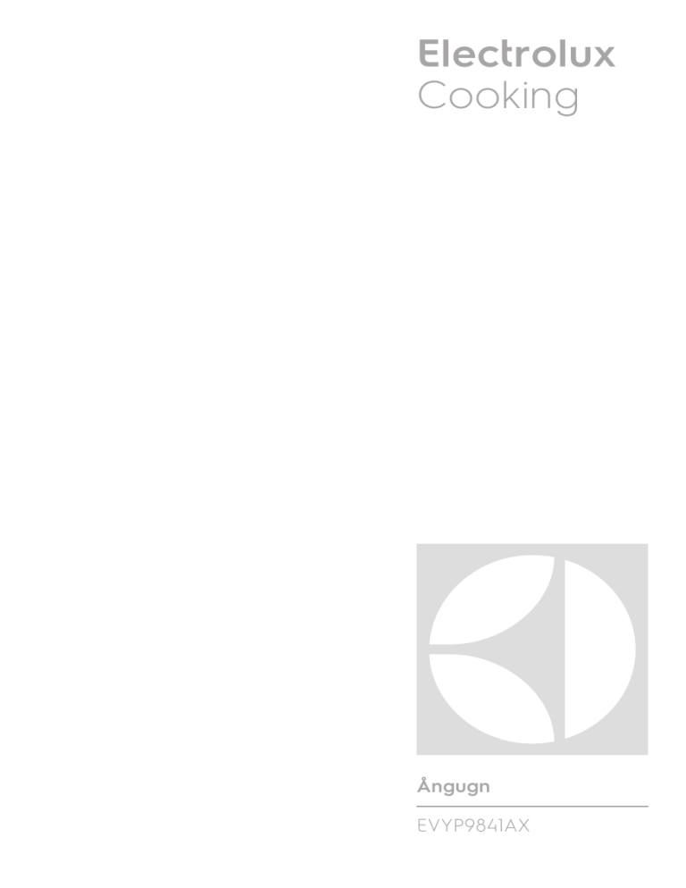 Electrolux EVYP9841AX User manual Electrolux EVYP9841AX User manual