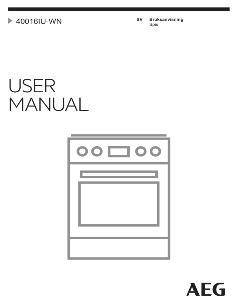 AEG 40016IU-WN User manual AEG 40016IU-WN User manual